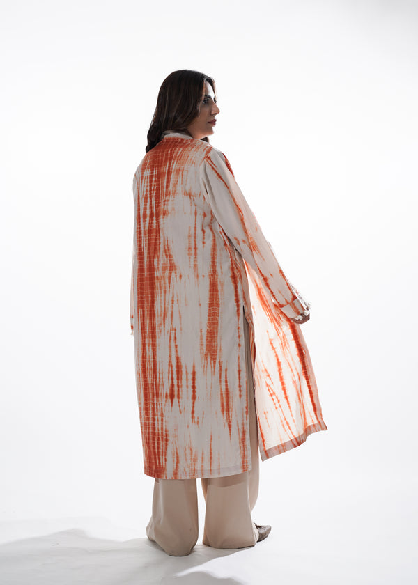 Orange & Cream Tie & Dye Set