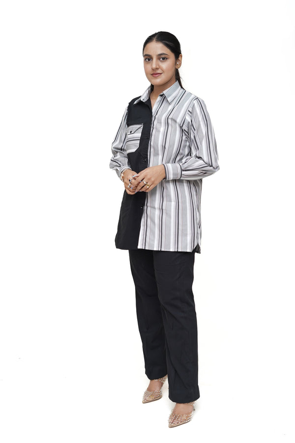Monochrome Merge Co-Ord Set
